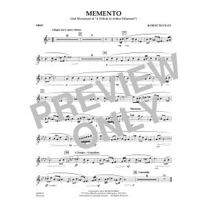 Memento - Oboe