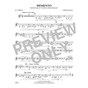 Memento - Bb Clarinet 3