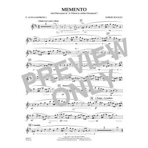 Memento - Eb Alto Saxophone 1