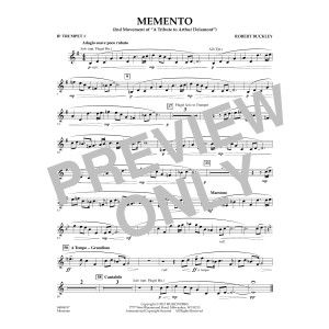 Memento - Bb Trumpet 1
