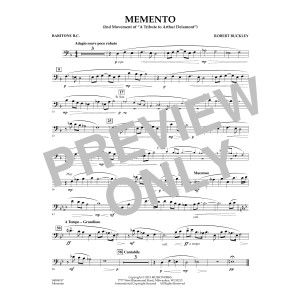 Memento - Baritone B.C.
