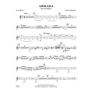 Arikara - Bb Clarinet 1