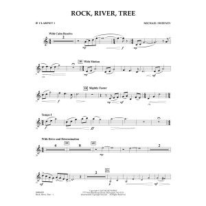 Rock, River, Tree - Bb Klarinette 1