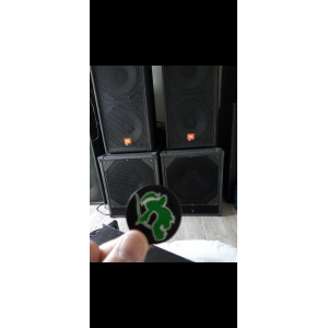 JBL Sono 4 Speakers and 4 Kyu Systems Subwoofers