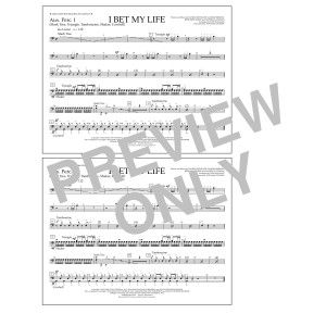 I Bet My Life - Aux. Perc. 1