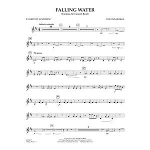 Falling Water - Eb Baritone Saxophone