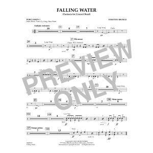 Falling Water - Percussion 1