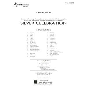 Silver Celebration - Conductor Score (Full Score)