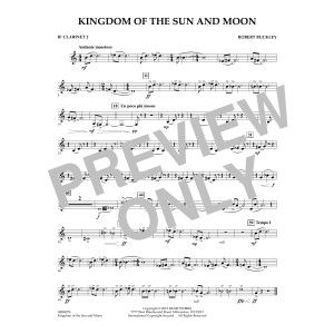 Kingdom of the Sun and Moon - Bb Clarinet 2