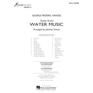 Suite from Water Music - Full Score