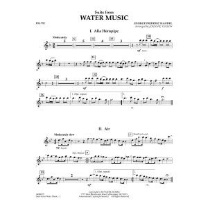 Suite from Water Music - Flute