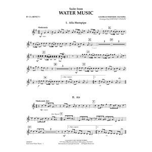 Suite from Water Music - Bb Clarinet 1