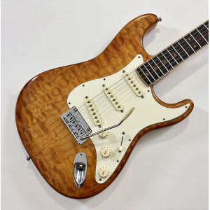 Fender Stratocaster American Select Exotic Quilt 2013 Ice Tea Burst