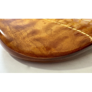 Fender Stratocaster American Select Exotic Quilt 2013 Ice Tea Burst