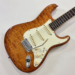 Fender Stratocaster American Select Exotic Quilt 2013 Ice Tea Burst