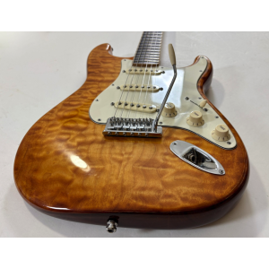 Fender Stratocaster American Select Exotic Quilt 2013 Ice Tea Burst