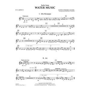 Suite from Water Music - Bb Clarinet 3