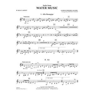 Suite from Water Music - Bb Bass Clarinet