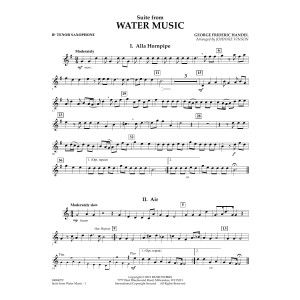 Suite aus Wasser-Musik - Bb Tenor-Saxophon