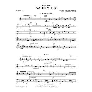 Suite aus Water Music - Bb-Trompete 1