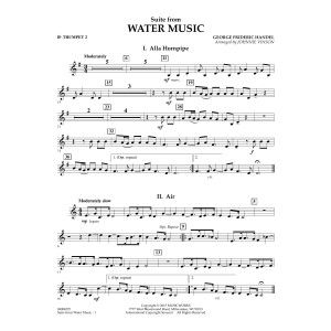 Suite aus Wassermusik - Bb Trompete 2