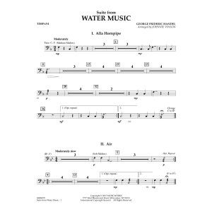 Suite from Water Music - Timpani