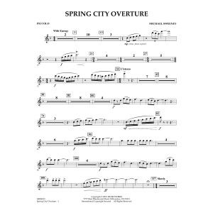 Spring City Overture - Piccolo