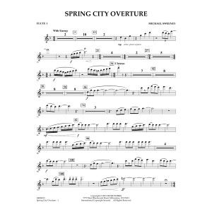 Spring City Overture - Flöte 1