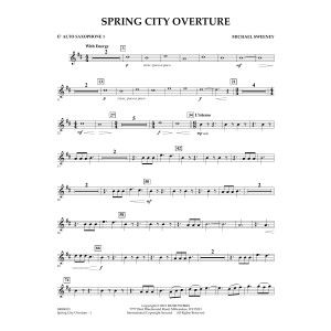 Spring City Overture - Es-Altsaxophon 1