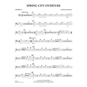 Spring City Overture - Trombone 1