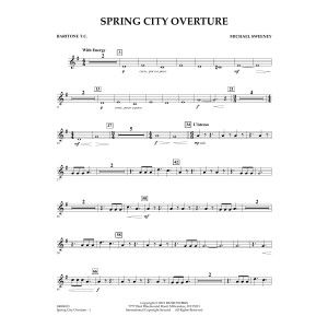 Spring City Overture - Baritone T.C.