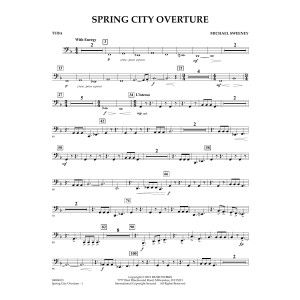 Spring City Overture - Tuba