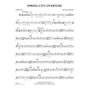 Spring City Overture - String Bass
