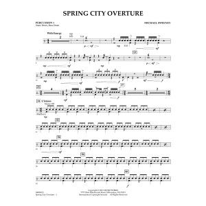 Spring City Overture - Percussion 1