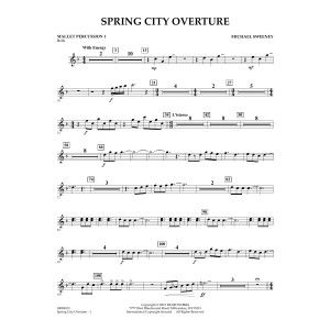 Spring City Overture - Mallet Percussion 1