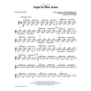 Angel In Blue Jeans - Akustikgitarre
