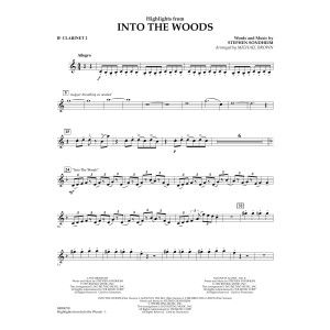 Highlights From Into The Woods - Bb Clarinet 2
