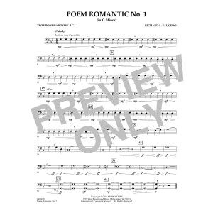 Poem Romantic No. 1 (in G Minor) - Posaune/Bariton B.C.