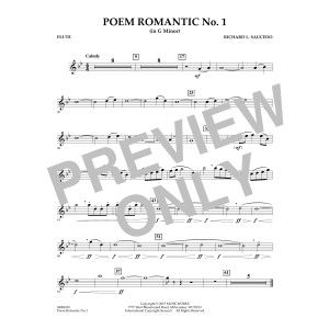 Poem Romantic No. 1 (in G Minor) - Flute