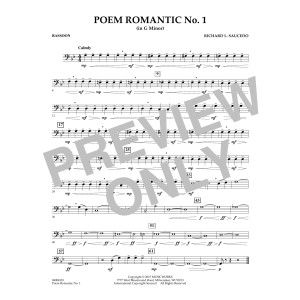 Poem Romantic No. 1 (in G Minor) - Bassoon