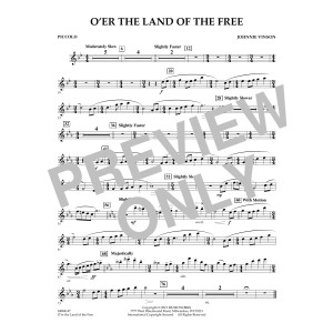 O'er the Land of the Free - Piccolo