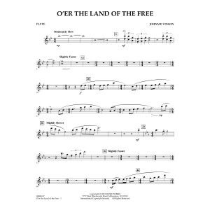 O'er the Land of the Free - Flute