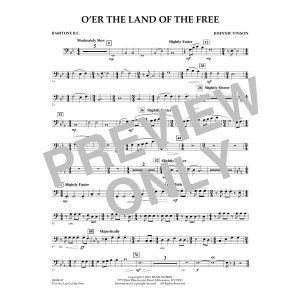 O'er the Land of the Free - Baritone B.C.