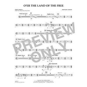 O'er the Land of the Free - Percussion 1
