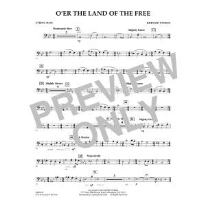 O'er the Land of the Free - String Bass