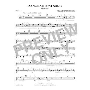 Zanzibar Bootslied - Flöte 2