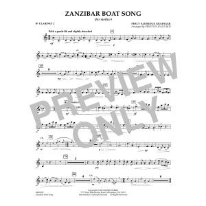Zanzibar Boat Song - Bb Clarinet 2