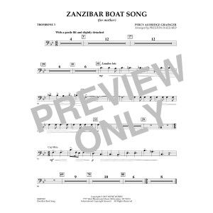 Zanzibar Boat Song - Posaune 3