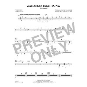 Zanzibar Boat Song - Percussion