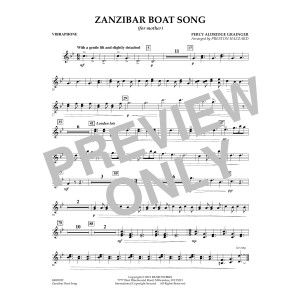 Zanzibar Boat Song - Vibraphone